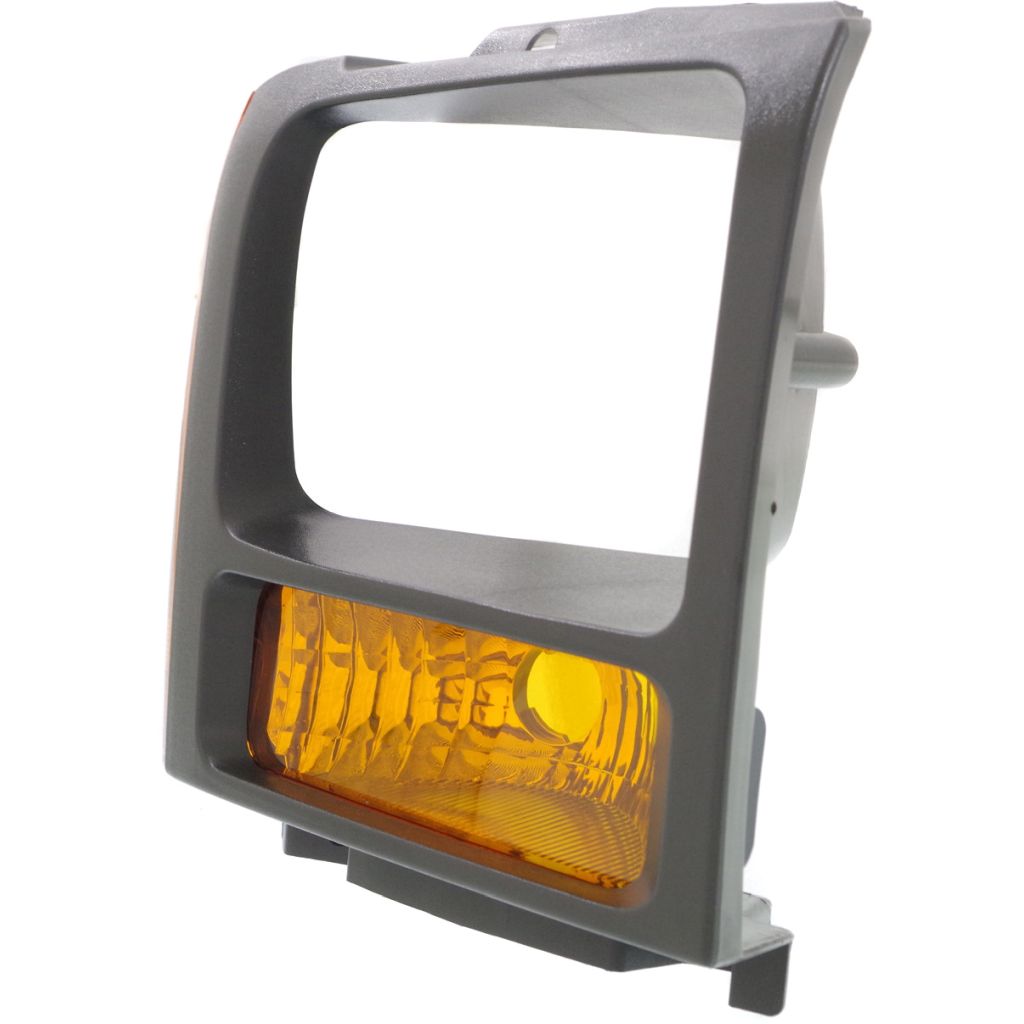 FORD TRUCKS & VANS FORD/PU (F250/350/450/550) Super Duty CORNER LAMP & HEAD LAMP DOOR BLACK RIGHT (Passenger Side) (SEALED BEAM TYPE) OEM#6C3Z13200AAA 2006-2007 PL#FO2527104