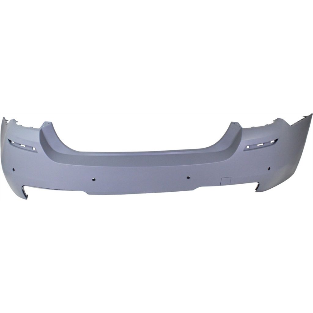 BMW BMW 5 SERIES (SEDAN) REAR BUMPER COVER PRIMED (W/SENSOR)(W/M PKG) OEM#51128048594 2011-2016 PL#BM1100235