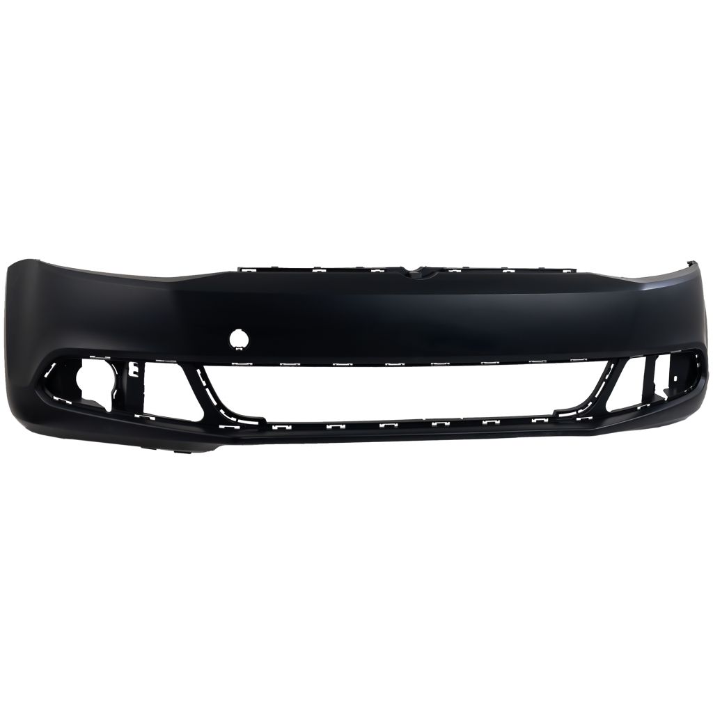 VOLKSWAGEN JETTA HYBRID FRONT BUMPER COVER PRIMED (WO/SENSOR)**CAPA** OEM#5C6807217DGRU 2013-2014 PL#VW1000190C