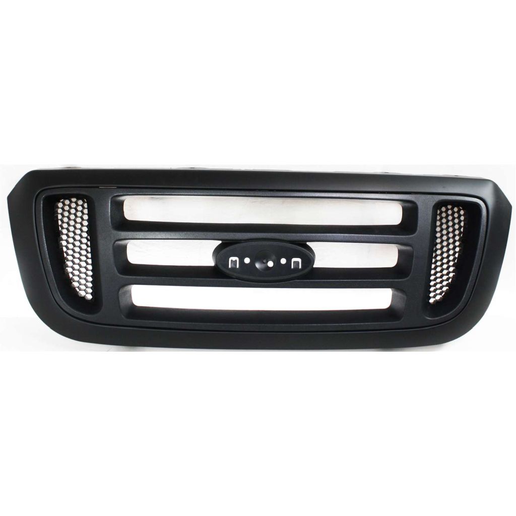 FORD TRUCKS & VANS RANGER GRILLE PTD BLACK W/ARG BAR TYPE (2WD) OEM#4L5Z8200GAK 2004-2005 PL#FO1200454
