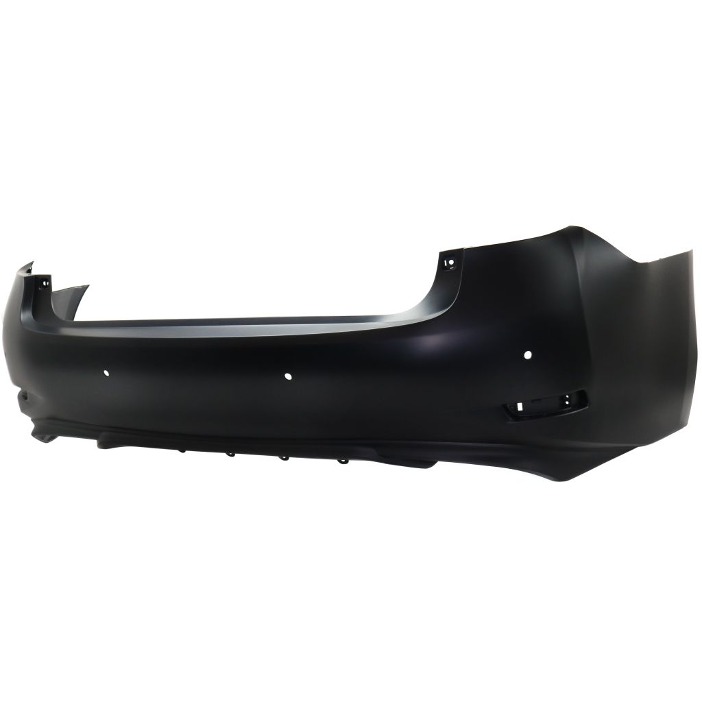 LEXUS ES 350 REAR BUMPER COVER PARTIAL PRIMED (W/SENSOR; USA BUILT) OEM#521590A905 2016-2018 PL#LX1100197