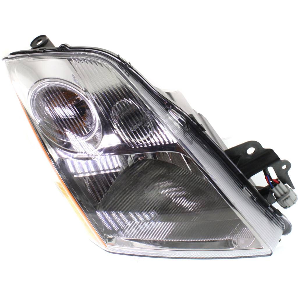 NISSAN(DATSUN) SENTRA HEAD LAMP ASSEMBLY RIGHT (Passenger Side) (CHROME BEZEL)(2.0L)(EXC SR) **CAPA** OEM#26010ET000 2007-2009 PL#NI2503163C