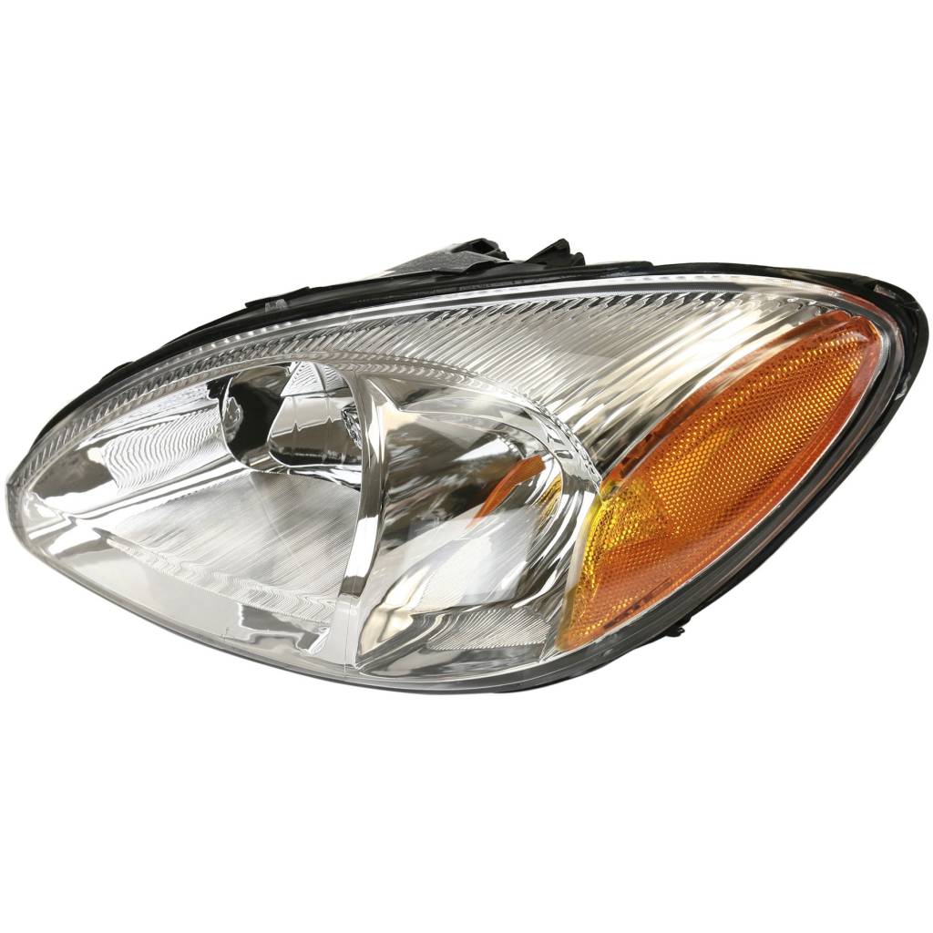 FORD TAURUS HEAD LAMP LEFT (Driver Side) (W/CHR BEZEL)(W/O CENTENNIAL EDITION) OEM#1F1Z13008AB 2000-2007 PL#FO2502169