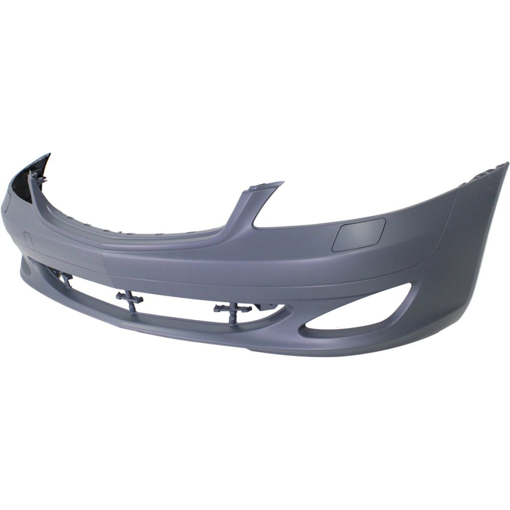 MERCEDES-BENZ S-CLASS SEDAN (221) (EXC S400 HYBRID) FRONT BUMPER COVER PRIMED (WO/SPORT)(WO/SENSOR)(S550/S600) OEM#22188005409999 2007-2009 PL#MB1000342