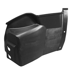 DODGE TRUCKS & VANS DODGE/PU (R1500) FENDER LINER LEFT (Driver Side) (FRONT SECTION)(WO/WHEEL OPENING MLDG)**CAPA** OEM#68275907AB 2019-2024 PL#CH1248206C