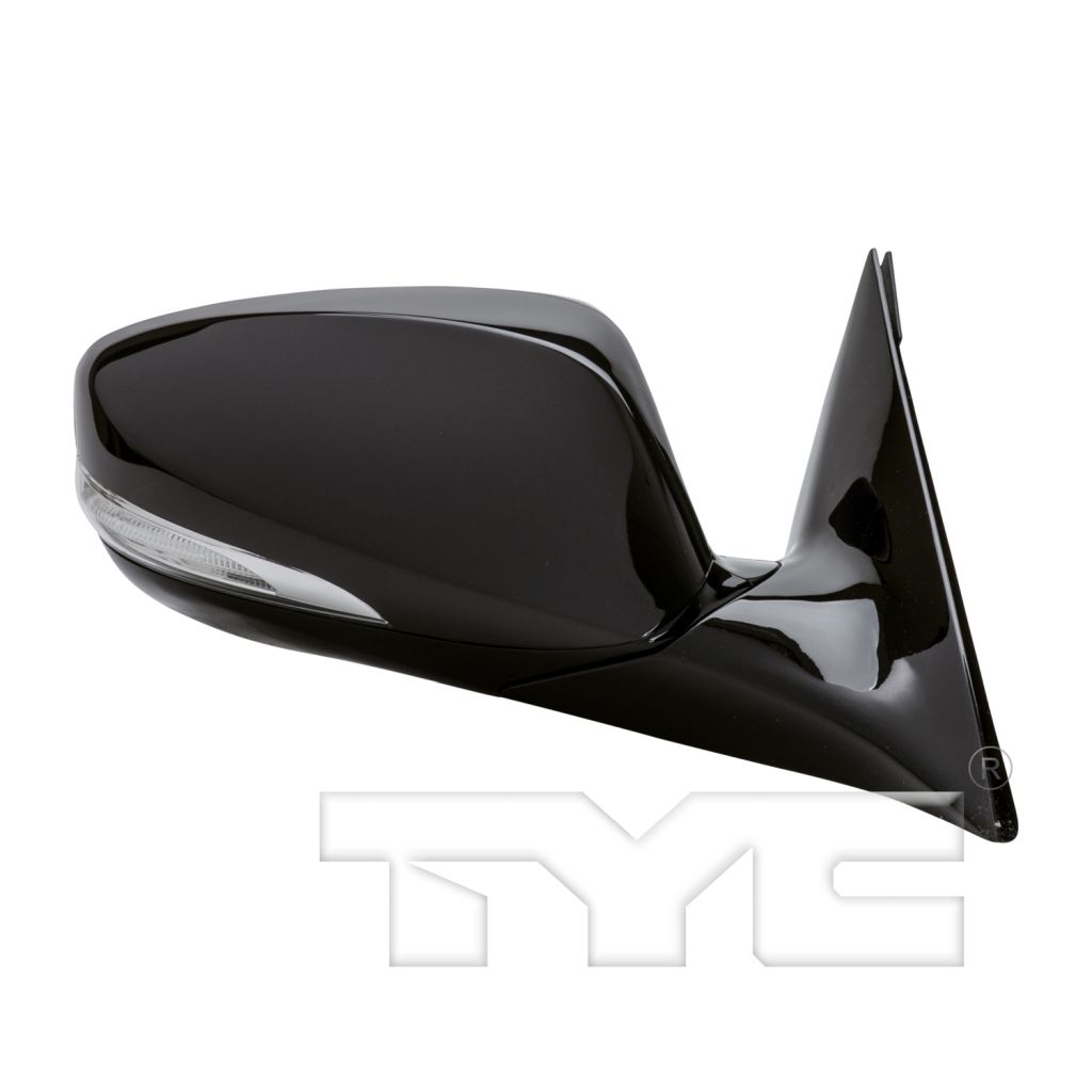 HYUNDAI VELOSTER DOOR MIRROR RIGHT (Passenger Side) PWR/HTD (W/SIGNAL)(SMOOTH BASE) OEM#876202V350-PFM 2012-2017 PL#HY1321195