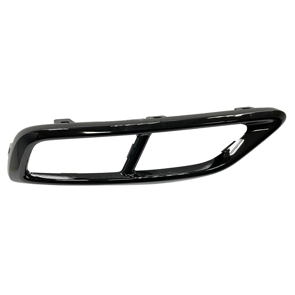 VOLKSWAGEN TIGUAN REAR BUMPER EXHAUST TAILPEPE TRIM LEFT (Driver Side) GLOSS-BLACK (R-LINE) OEM#5NN807833D041 2022-2024 PL#VW1146118