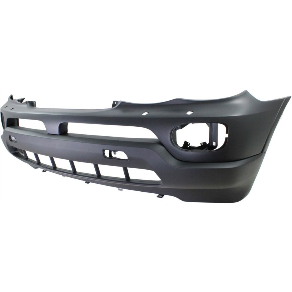 BMW BMW X5 FRONT BUMPER COVER (3.0L/4.4L)(W/HEAD/LAMP Washer)(WO/Park Sensor) OEM#51117129296 2004-2006 PL#BM1000165
