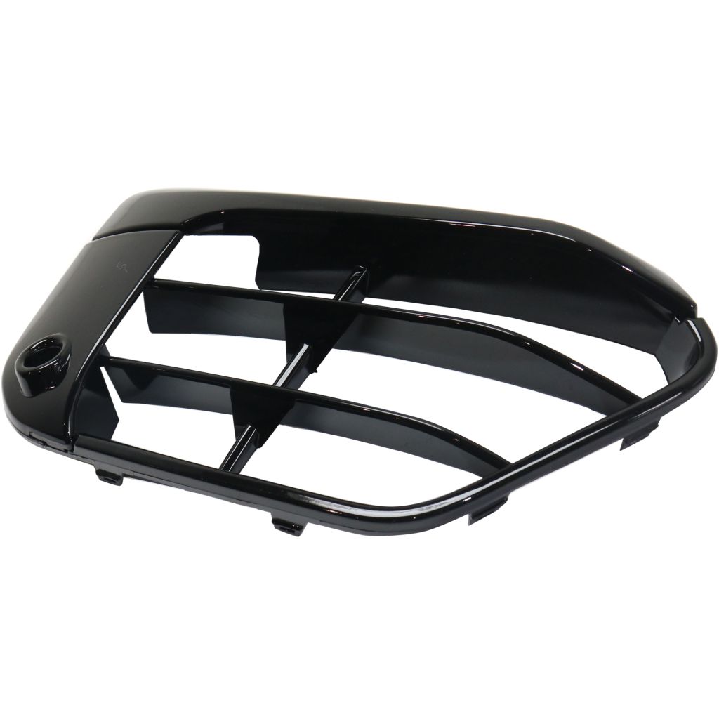 BMW BMW X1 FRONT BUMPER GRILLE RIGHT (Passenger Side) GLOSS-BLACK (W/SENSOR)(SPORT LINE) OEM#51117453984 2016-2019 PL#BM1039202