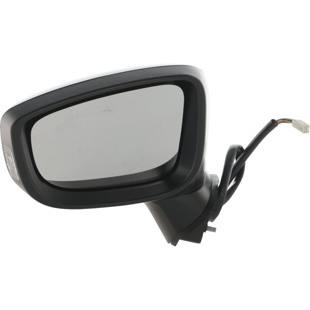 MAZDA MAZDA3 DOOR MIRROR LEFT (Driver Side) POWER/HEATED (W/SIGNAL)(W/BLIND DET) OEM#BJD569181F-PFM 2014-2016 PL#MA1320190