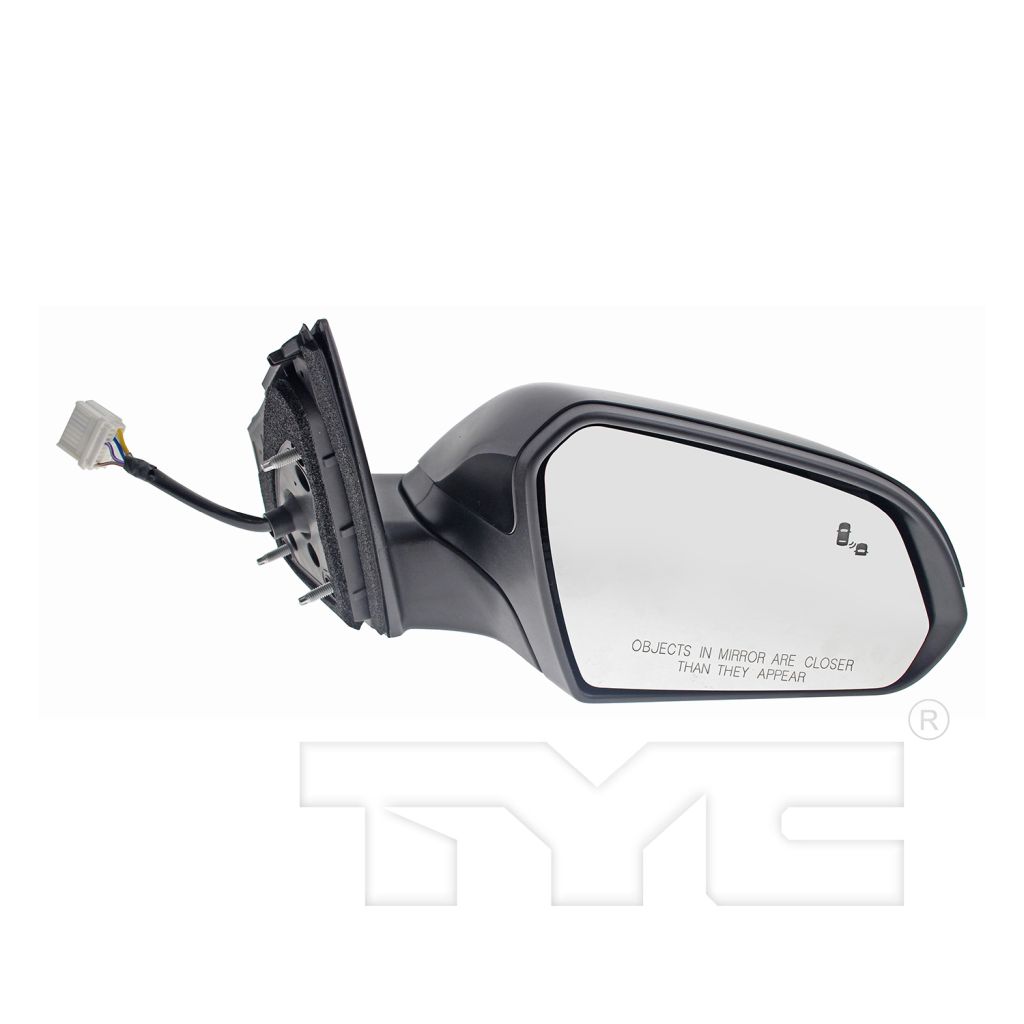 HYUNDAI SONATA DOOR MIRROR RIGHT (Passenger Side) PWR/N-HTD (W/BSD)(WO/MEMORY)(MAN-FOLD) OEM#87620C2580 2018-2019 PL#HY1321237