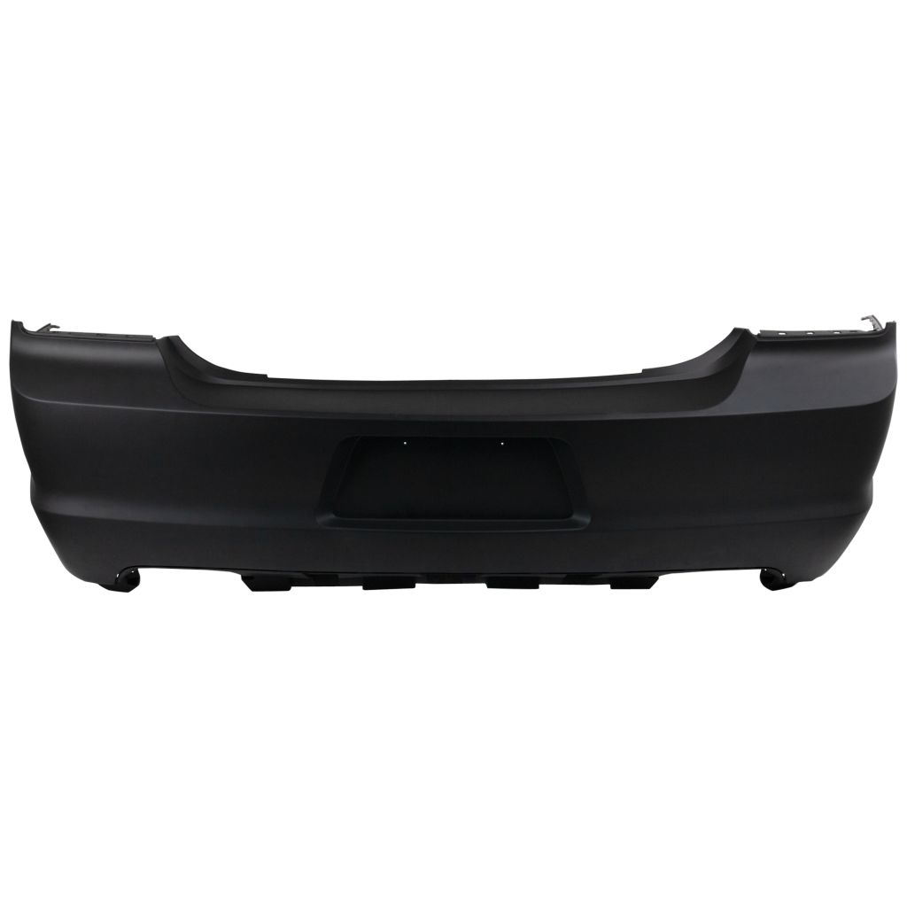 DODGE CHARGER REAR BUMPER COVER PRIMED (WO/SENSOR)(EXC SRT-8) OEM#68092608AB 2011-2014 PL#CH1100962
