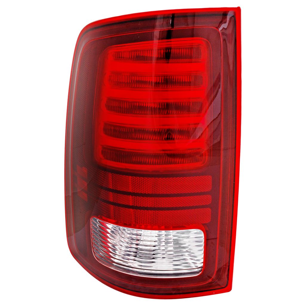 DODGE TRUCKS & VANS DODGE/PU (R1500) TAIL LAMP ASSEMBLY LEFT (Driver Side) (SPORT) (LED) WO/CHR TRIM **CAPA** OEM#68093081AC (P) 2013-2022 PL#CH2800202C