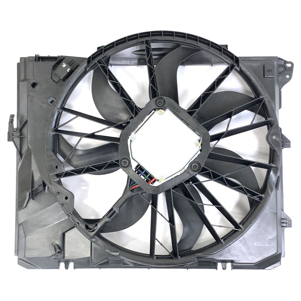 BMW BMW 3 (CONVERTIBLE) RADIATOR FAN ASSY (3.0L WO/TURBO)(W/SULEV) OEM#17425A3F107 2007-2013 PL#BM3115117
