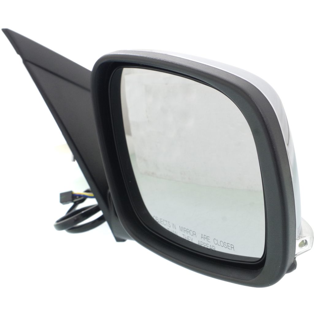 DODGE TRUCKS & VANS GRAND CARAVAN DOOR MIRROR RIGHT (Passenger Side) PWR/HTD/SIGNAL/PWR-FOLD (WO/SIDE OBJECT)(CHR CVR) OEM#5113350AN (P) 2008-2016 PL#CH1321386