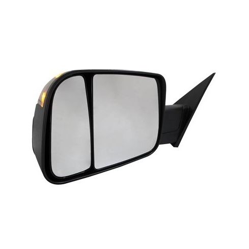 DODGE TRUCKS & VANS DODGE/PU (R1500) DOOR MIRROR LEFT (Driver Side) PWR/SIGNAL/PUDDLE W/TEMP SENOSR (WO/BSD)(TEX)(W/TOW PKG) OEM#68493429AA 2019-2022 PL#CH1320459