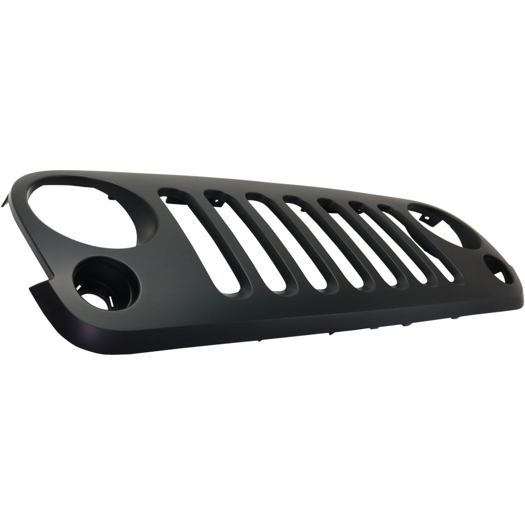 JEEPVEHICLE WRANGLER (JK) GRILLE (PAINTED)**CAPA** OEM#68046306AC 2007-2018 PL#CH1200313C