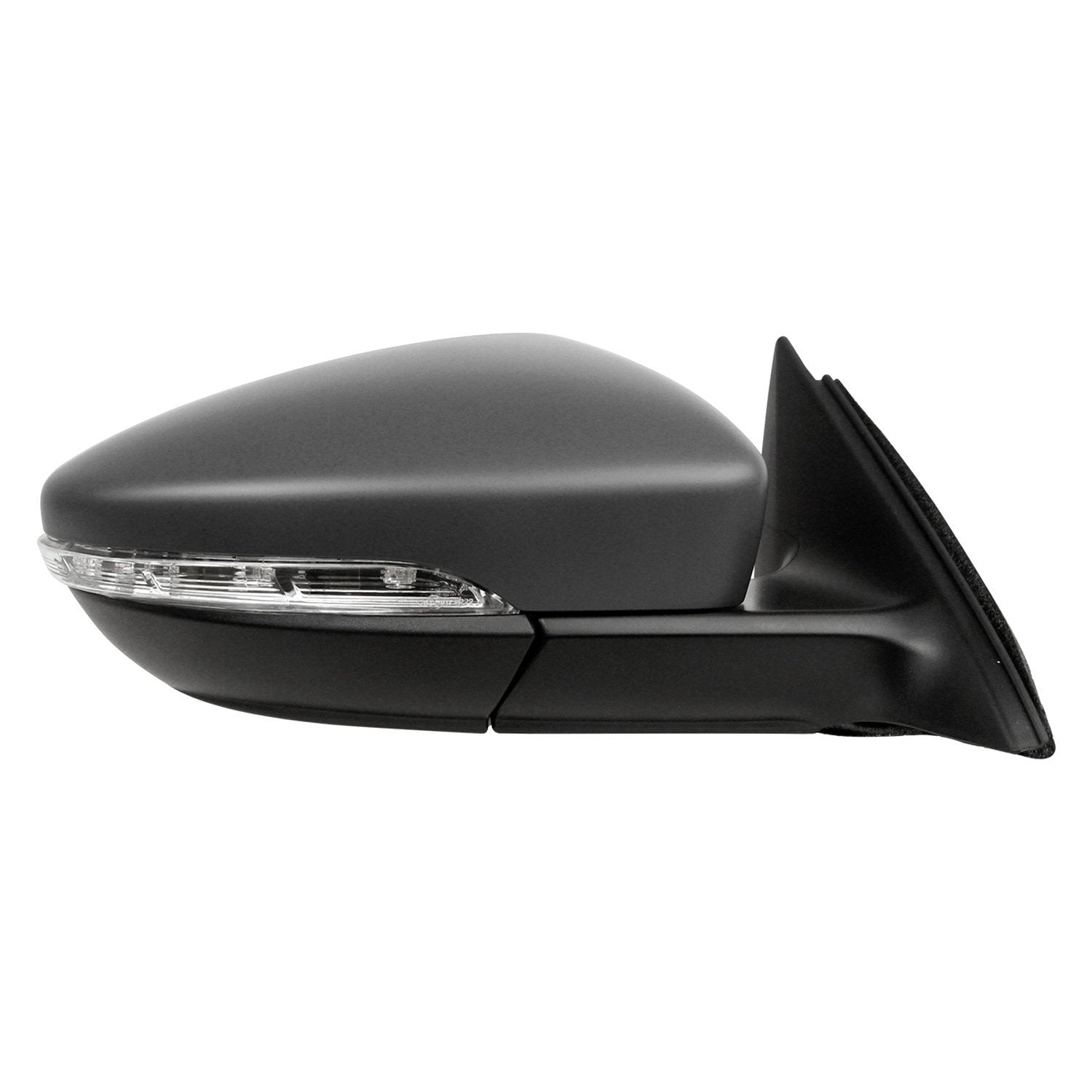 VOLKSWAGEN PASSAT DOOR MIRROR RIGHT (Passenger Side) PWR/HTD/SIGNAL (WO/MEMORY) OEM#561857508M9B9-PFM 2012 PL#VW1321158
