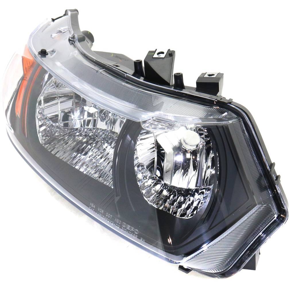 HONDA CIVIC COUPE HEAD LAMP RIGHT (Passenger Side) (Exc Si)(AMBER SIGN LENS) OEM#33101SVAA02 2006-2008 PL#HO2519111