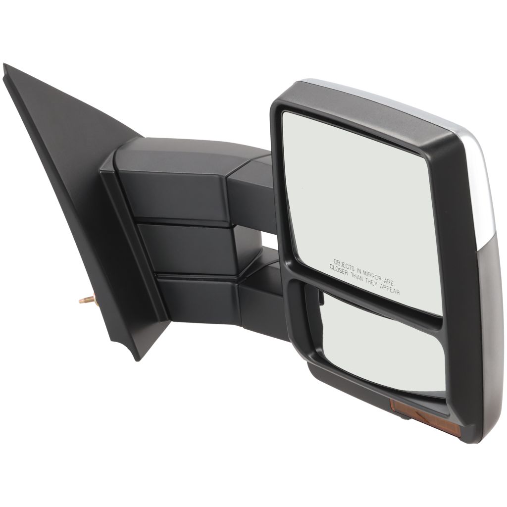 FORD TRUCKS & VANS FORD/PU (F150)(EXC SVT RAPTOR) DOOR MIRROR RIGHT (Passenger Side) PWR/HTD/SIGNAL/PUDDLE/MEMORY/M-FOLD (CHR)(DUAL ARM) OEM#9L3Z17682EC 2009-2014 PL#FO1321388