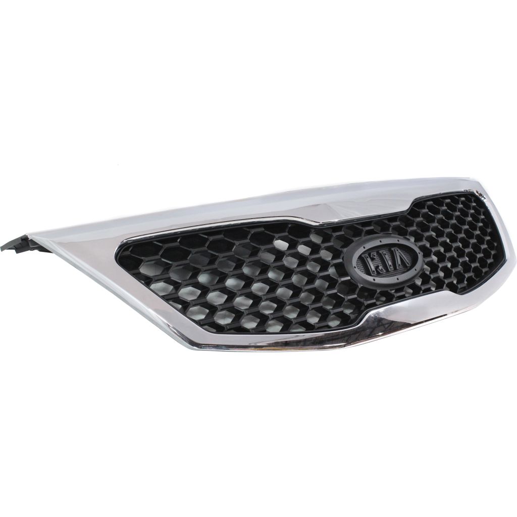 KIA SORENTO ##GRILLE ASSEMBLY CHR/BLK (LX/EX) OEM#863502P000 2011-2013 PL#KI1200140