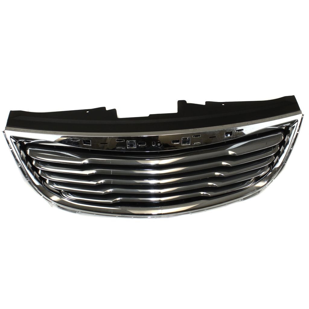 CHRYSLER TOWN & COUNTRY GRILLE CHR/BLK OEM#68100692AB 2011-2016 PL#CH1200350