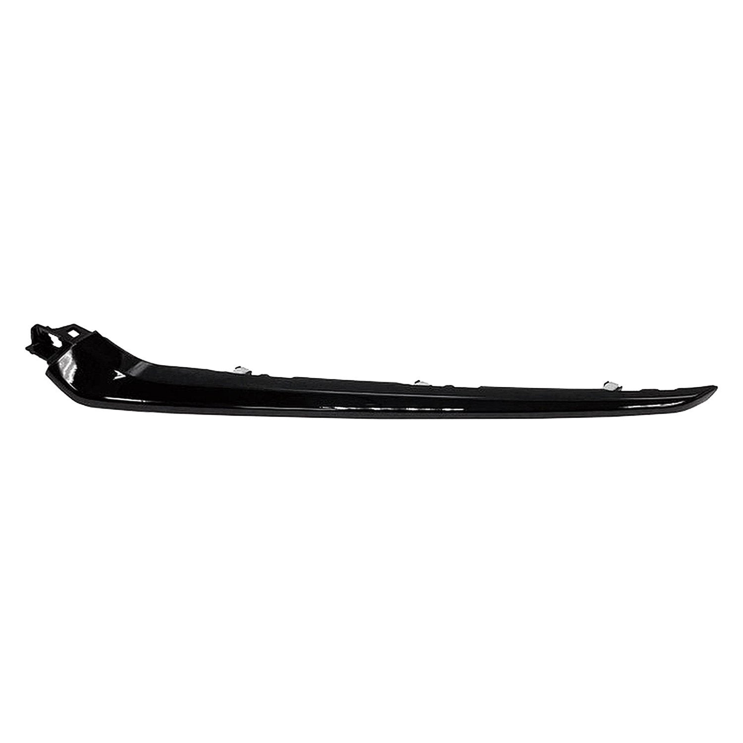 HONDA PILOT GRILLE UPPER OUTER MLDG LEFT (Driver Side) GLOSS-BLACK OEM#71260T90A10 2023-2025 PL#HO1212137