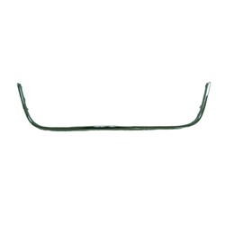 VOLKSWAGEN JETTA WAGON FRONT BUMPER GRILLE CENTER MOLDING SURROUND(CHR) OEM#1K08531012ZZ 2009 PL#VW1202102