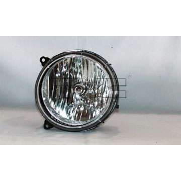 JEEPVEHICLE LIBERTY HEAD LAMP ASSY LEFT (Driver Side) (06 W/O HEAD LAMP LEVELING) OEM#55157141AA 2005-2007 PL#CH2502156
