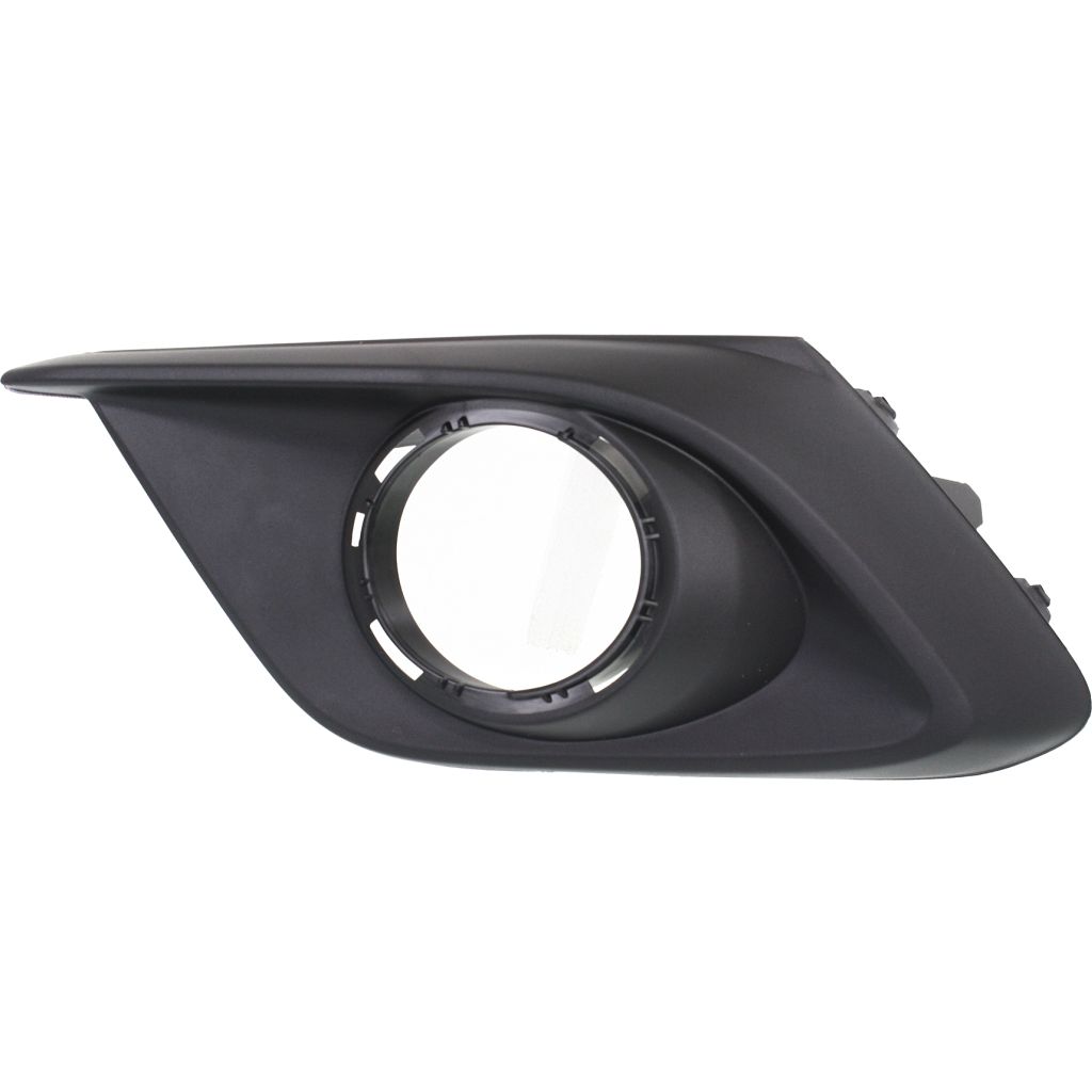 MAZDA MAZDA3 FOG LAMP COVER LEFT (Driver Side) BLACK (W/ FOG)(W/CHR RING) OEM#BJE150C21A 2014-2016 PL#MA1038128
