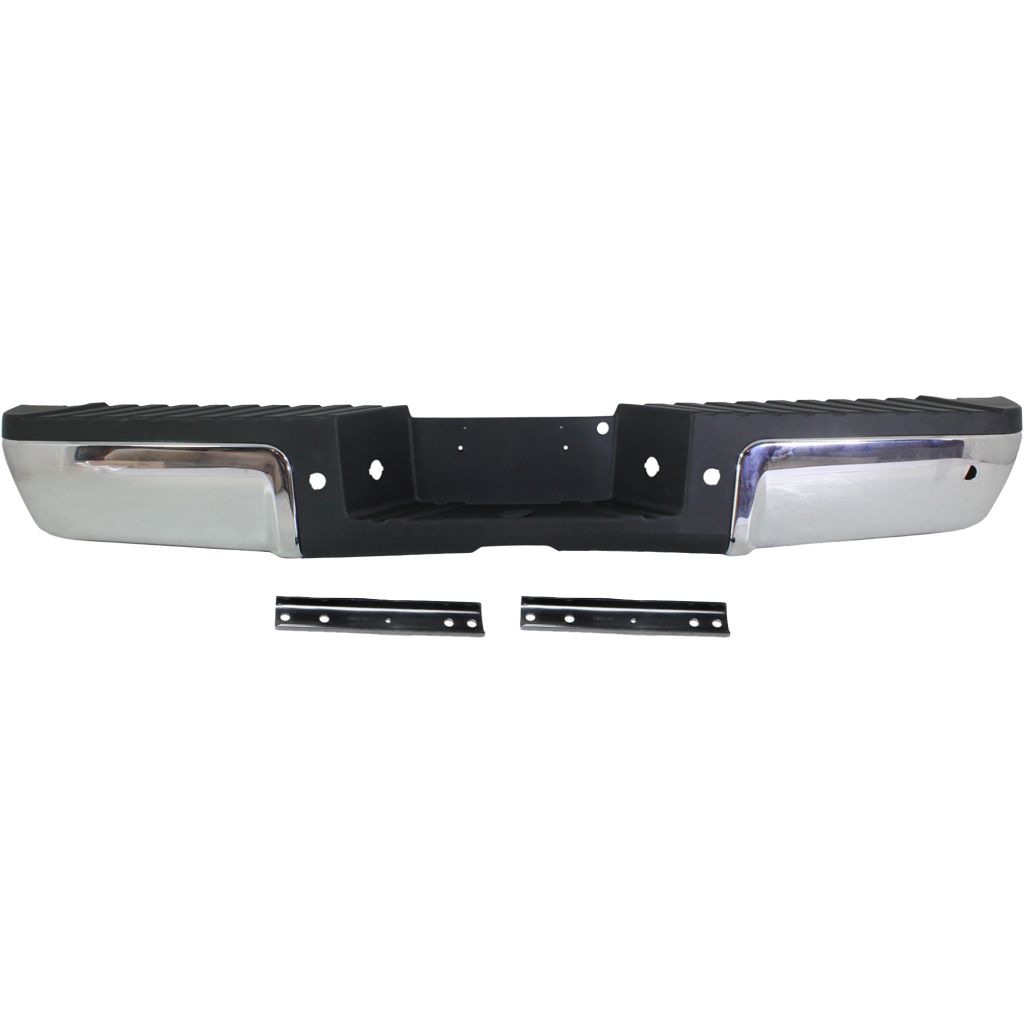 FORD TRUCKS & VANS FORD/PU F250/350/450 (SUPER DUTY) STEP BUMPER ASSY CHROME W/BLACK PAD (W/SENSOR)(WO/BRKT) OEM#9C3Z17906D-PFM 2011-2012 PL#FO1103150