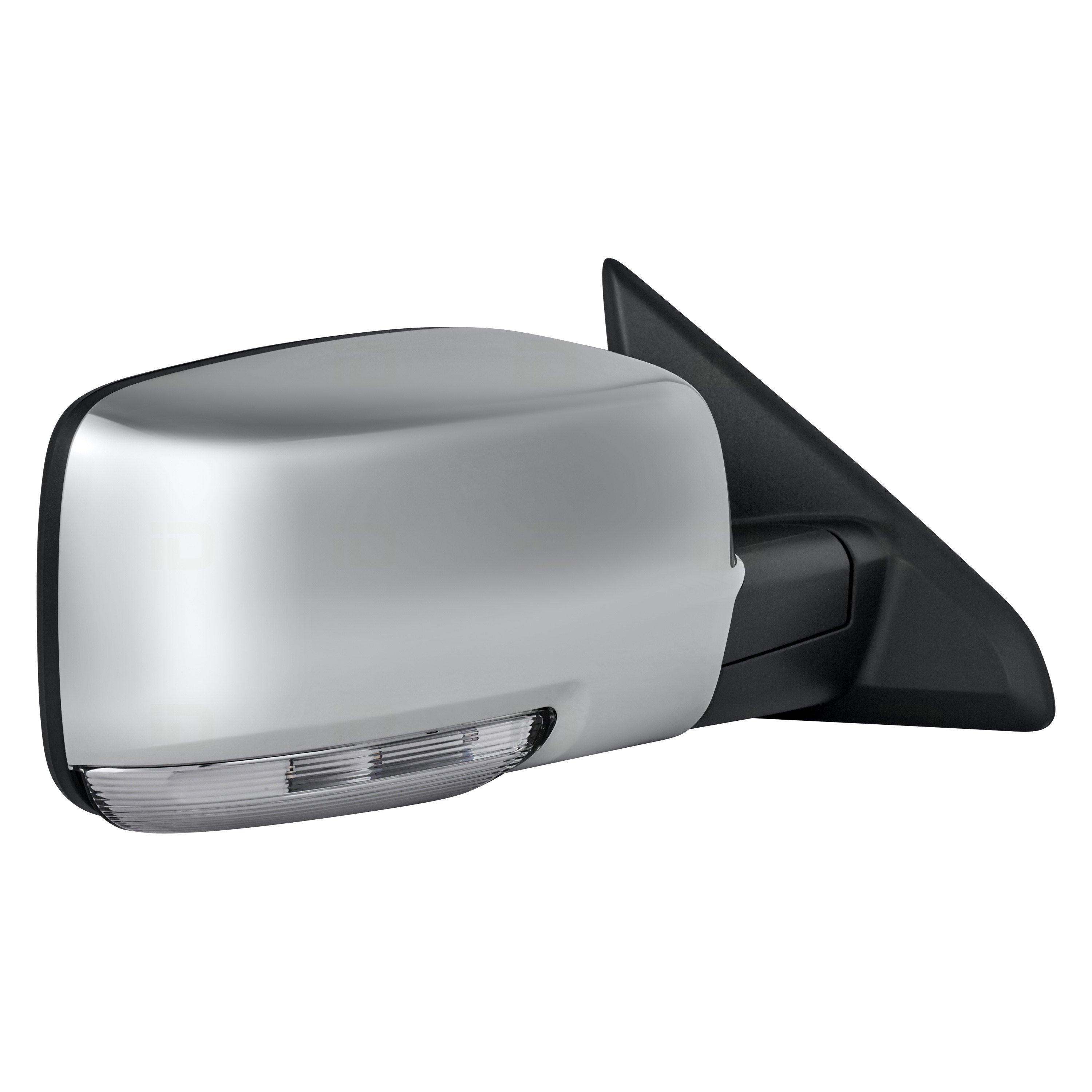 DODGE TRUCKS & VANS DODGE/PU (R1500) DOOR MIRROR RIGHT (Passenger Side) PWR/HTD/SIGNAL/PUDDLE/MEMORY (SINGLE GLASS)(CHR) OEM#55079042AD (P) 2009-2012 PL#CH1321292