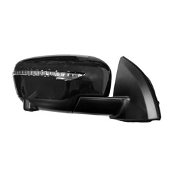 NISSAN ROGUE SPORT (2.0L) DOOR MIRROR RIGHT (Passenger Side) PWR/HTD/SIGNAL/CAMERA (BLACK CVR) OEM#963016MA2B-PFM 2017-2021 PL#NI1321302