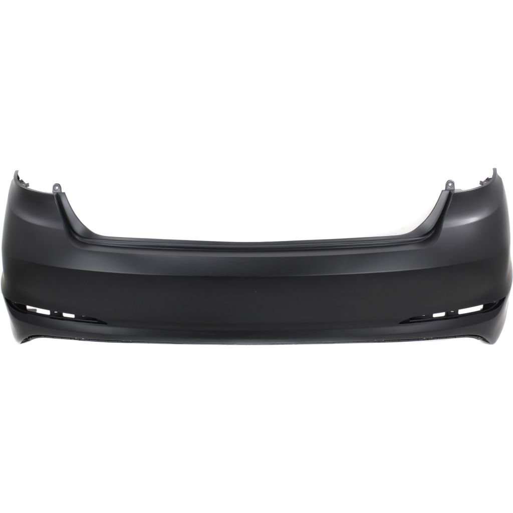 HYUNDAI SONATA REAR BUMPER COVER PRIMED (WO/SENSOR) **CAPA** OEM#86611C2000 2015-2017 PL#HY1100205C
