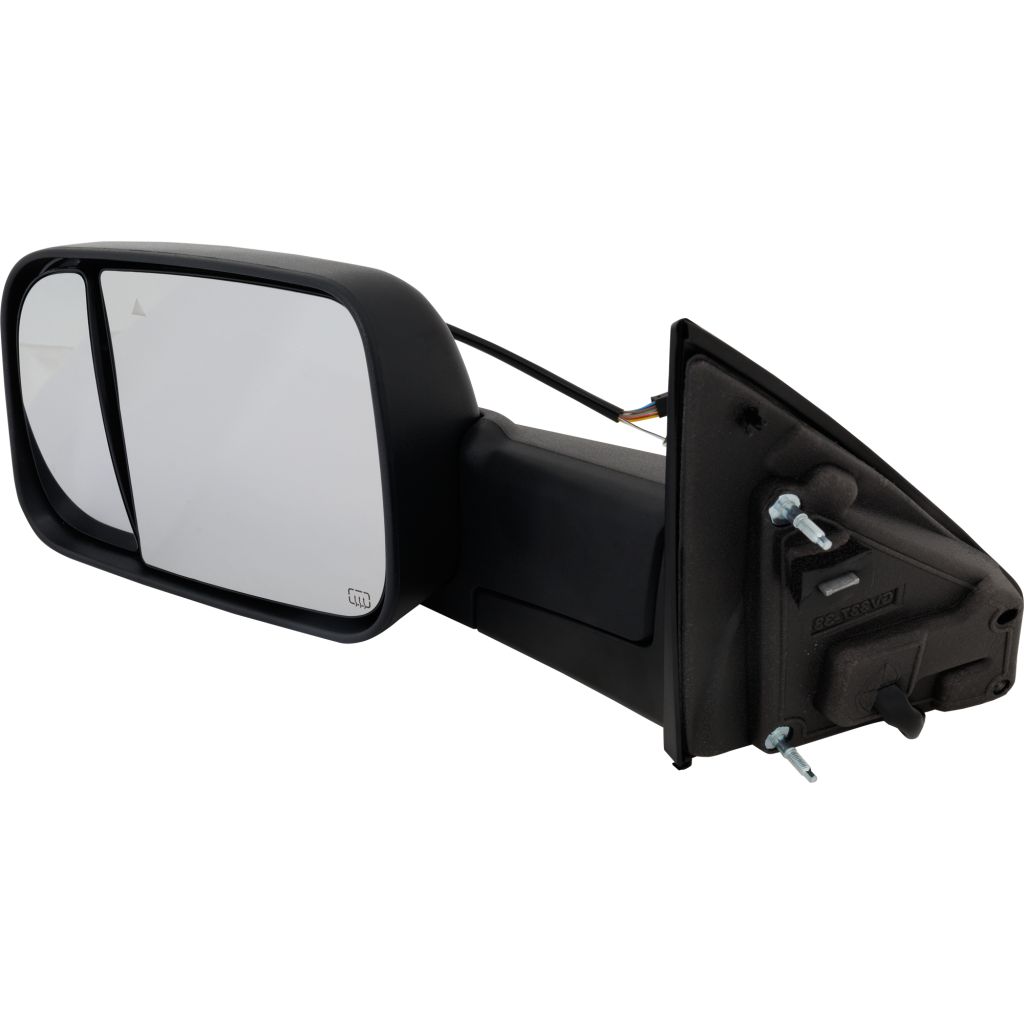 DODGE TRUCKS & VANS DODGE/PU (R1500) DOOR MIRROR LEFT (Driver Side) PWR/SIGNAL/PUDDLE W/TEMP SENSOR(W/BSD)(TEX)(W/TOW PKG) OEM#68493431AA 2019-2022 PL#CH1320461