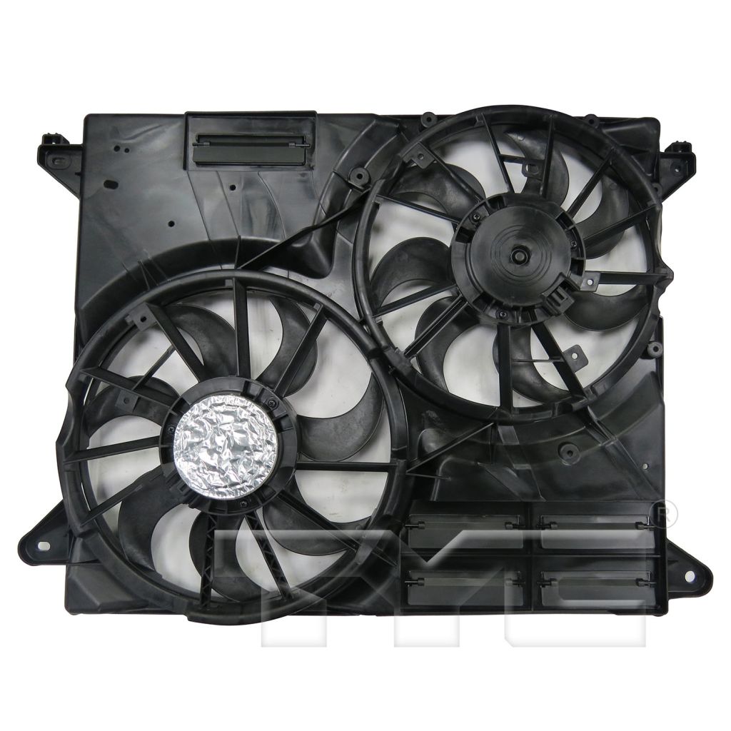 FORD TRUCKS & VANS EDGE RADIATOR & A/C FAN ASSEMBLY (2.7L)(WO/TOW) OEM#F2GZ8C607E 2019-2024 PL#FO3115212