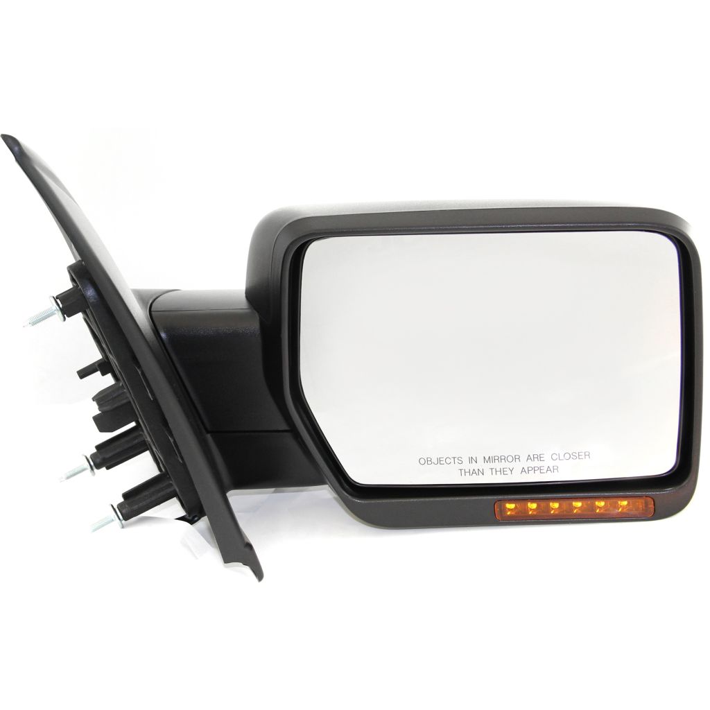 FORD TRUCKS & VANS FORD/PU (F150)(EXC SVT RAPTOR) DOOR MIRROR RIGHT (Passenger Side) PWR/HTD/SIGNAL (BLK)(W/REFL)(SINGLE ARM) OEM#9L3Z17682CB 2009-2014 PL#FO1321349