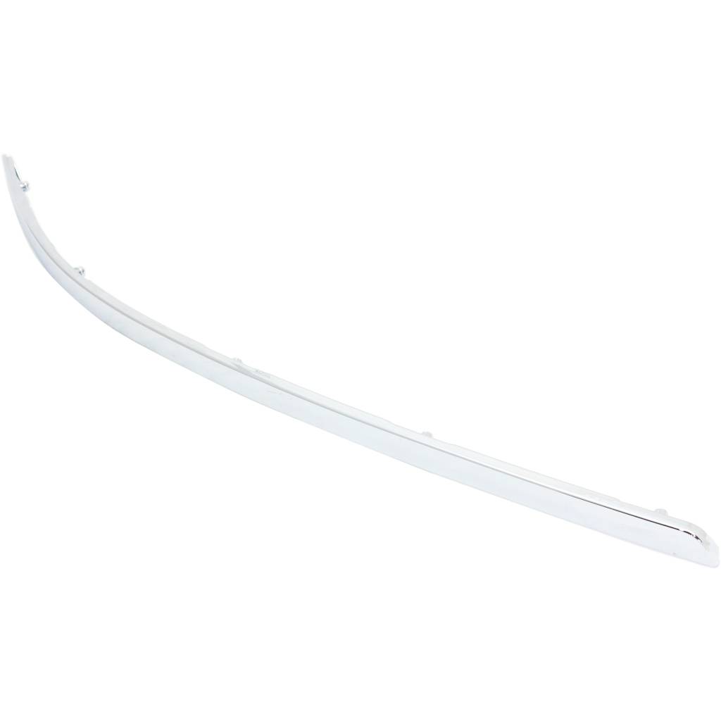 HYUNDAI SONATA FRONT BUMPER MOLDING UPPER RIGHT (Passenger Side) CHROME (LTD) OEM#865843K710 2009-2010 PL#HY1047110