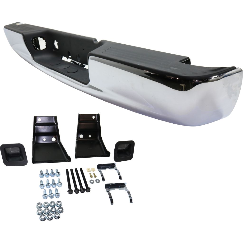 DODGE TRUCKS & VANS DODGE/PU ( R1500)(EXC Mega Cab 06-08) STEP BUMPER ASSEMBLY CHROME OEM#PERFORMANCE 2004-2008 PL#CH1103111