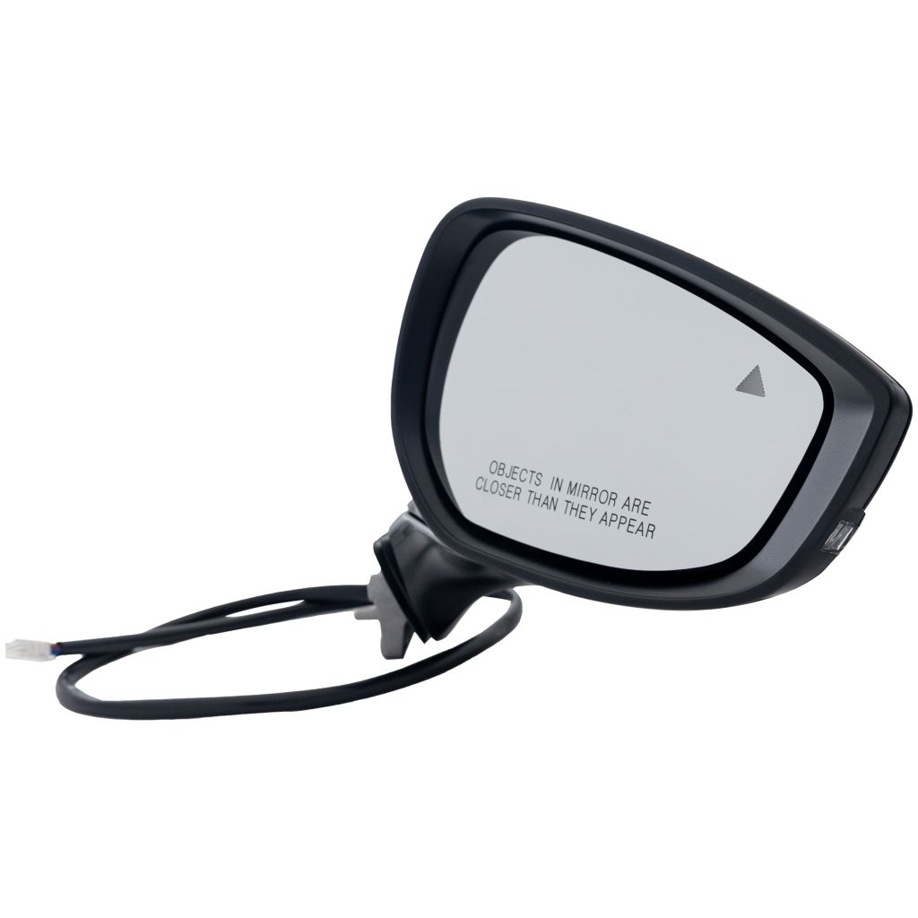 MAZDA MAZDA3 4DOORS/HATCHBACK DOOR MIRROR RIGHT (Passenger Side) PWR/N-HTD/SIGNAL/BSM(PTM CVR) OEM#BENJ69121E-PFM 2019-2024 PL#MA1321239