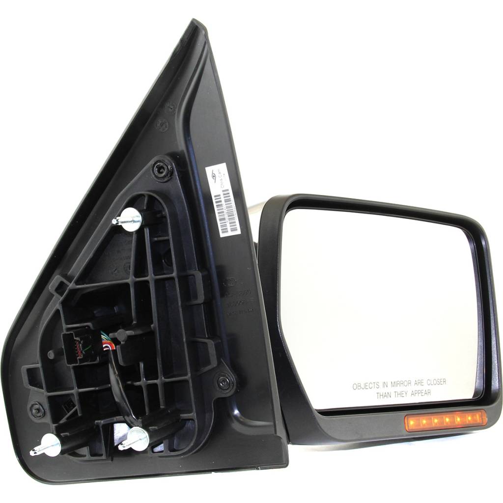 FORD TRUCKS & VANS FORD/PU (F150)(EXC SVT RAPTOR) DOOR MIRROR RIGHT (Passenger Side) PWR/HTD/SIGNAL/PUDDLE/MEMORY/PWR-FOLD (CHR)(SINGLE ARM) OEM#9L3Z17682EB 2009-2014 PL#FO1321411