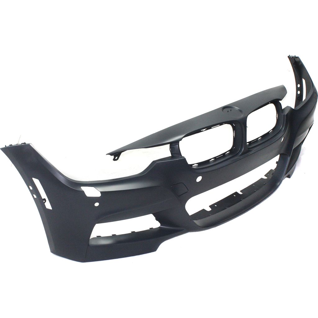 BMW BMW 3 (SEDAN) HYBRID FRONT B COVER PRIMED (W/ MOLDING HOLE)W/ WASH W/ PK SNSR W/PK ASSIST W/CAMERA( M SPORT) OEM#51118067958 2016-2018 PL#BM1000286