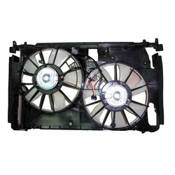 TOYOTA RAV4 RADIATOR & A/C FAN ASSEMBLY (3.5L WO/TOW PKG)(DUAL FAN)(JAPAN)(SINGLE MODULE TYPE) OEM#1671131260-PFM 2006-2011 PL#TO3115150
