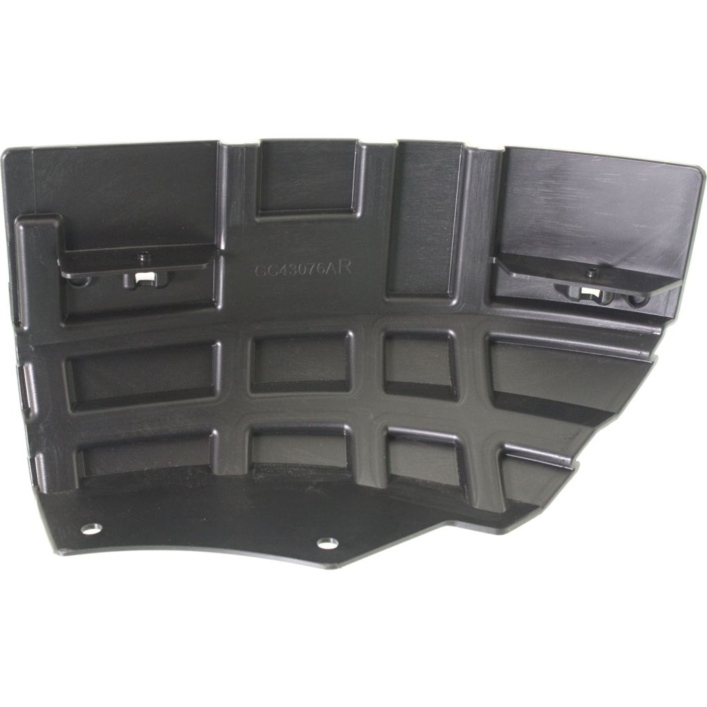 GM TRUCKS & VANS SIERRA/PU 1500 HYBRID (GMC) FRONT BUMPER COVER SIDE SUPPORT RIGHT (Passenger Side) (FT SECTION)(PLASTIC) **CAPA** OEM#20880923 2009-2013 PL#GM1043108C