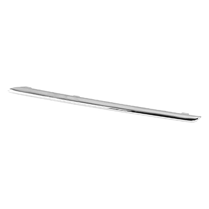 MERCEDES-BENZ E-CLASS HYBRID (E400) GRILLE COVER MOLDING LOWER LEFT (Driver Side) CHROME (W/CENTER GRILLE EMBLEM) OEM#2128852521 2014-2015 PL#MB1214100