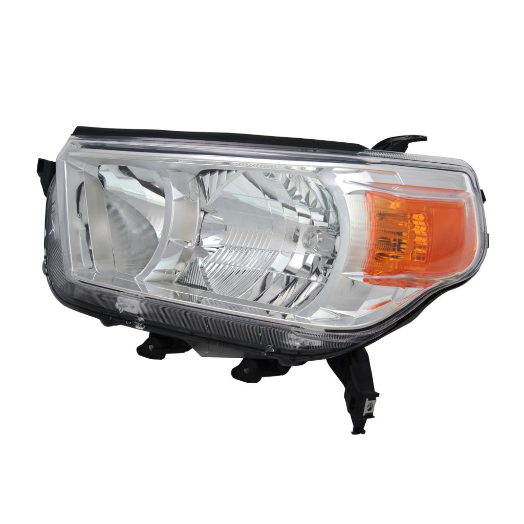 TOYOTA 4RUNNER HEAD LAMP UNIT LEFT (Driver Side) CHROME BEZEL**CAPA** OEM#8117035520 2010-2013 PL#TO2518127C