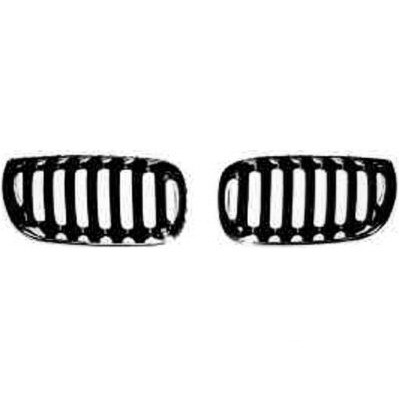 BMW BMW X3 GRILLE LEFT (Driver Side) CHROME/BLACK OEM#51133414903 2004-2006 PL#BM1200170