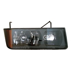 GM TRUCKS & VANS AVALANCHE HEAD LAMP ASSEMBLY RIGHT (Passenger Side) (W/PLASTIC BMP) OEM#15136537 2002-2006 PL#GM2503219
