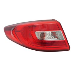HYUNDAI SONATA TAIL LAMP ASSEMBLY LEFT (Driver Side) (WO/LED) **CAPA** OEM#92401C2000 2015-2017 PL#HY2804129C