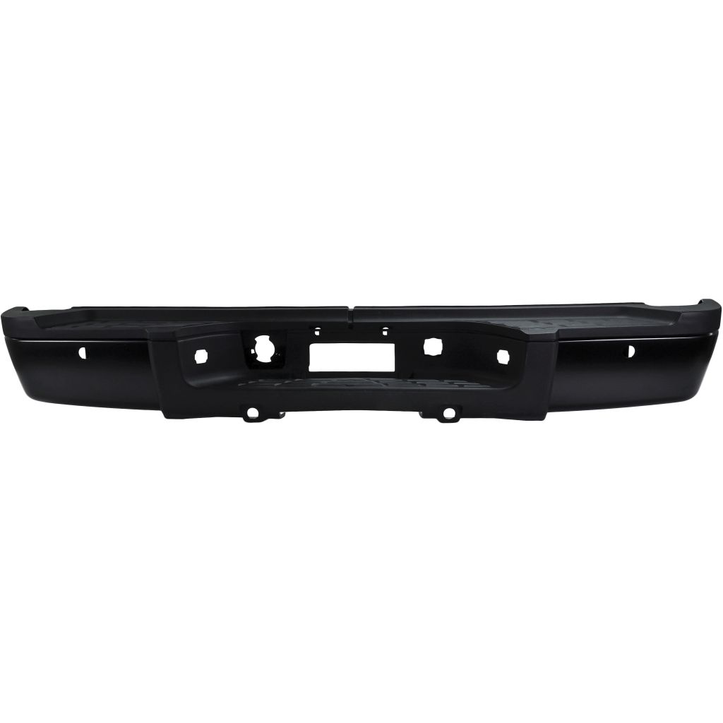 GM TRUCKS & VANS SIERRA/PU 2500/3500 STEP BUMPER ASSY BLACK(W/O DUAL WHEEL)(W/SENSOR) OEM#20899965-PFM 2007-2010 PL#GM1103152